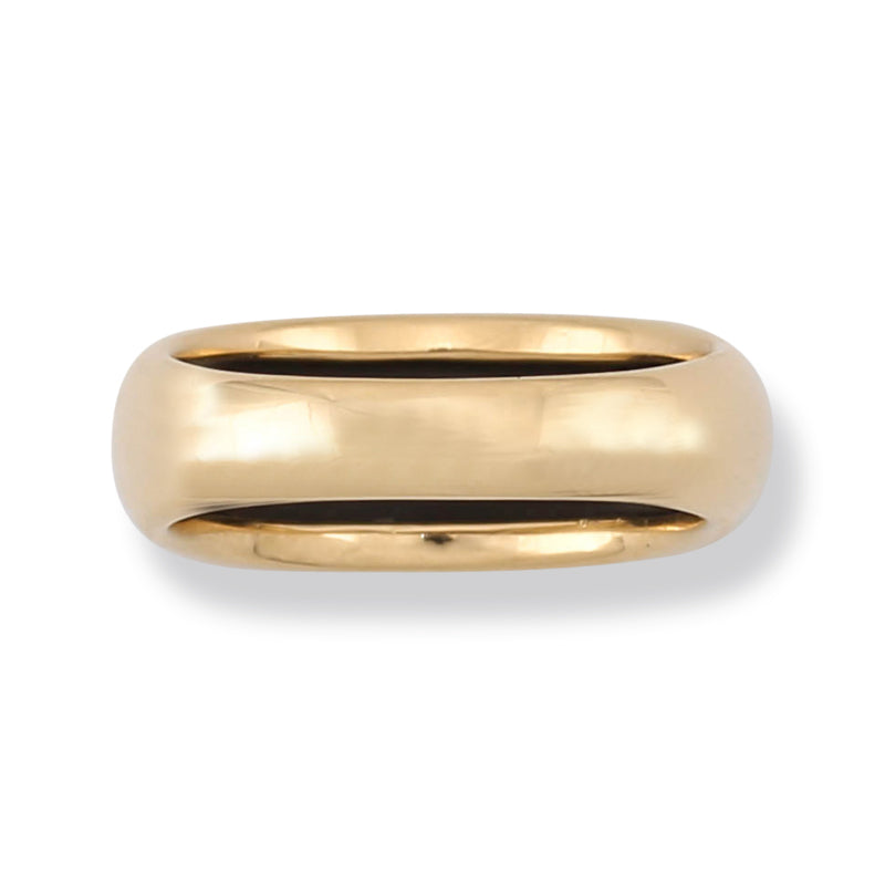 14K Yellow Gold Black Nephrite Jade Saddle Ring | UPC #371156