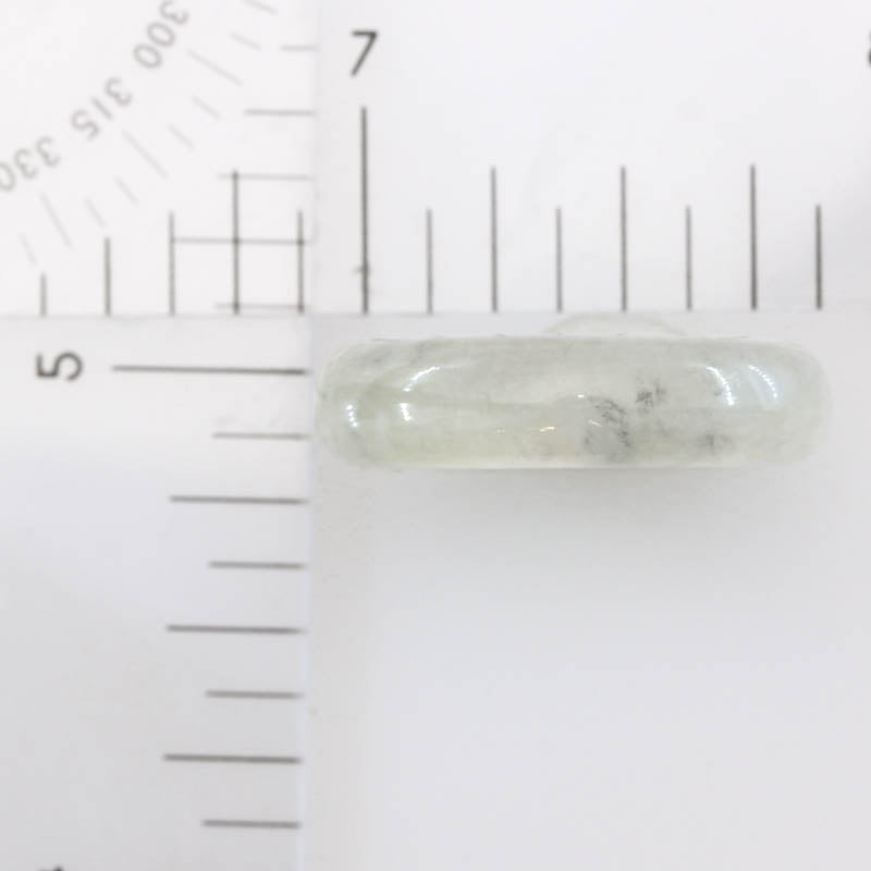 Ice Jadeite Jade Band Ring Finger Size 5.5 | UPC #404540