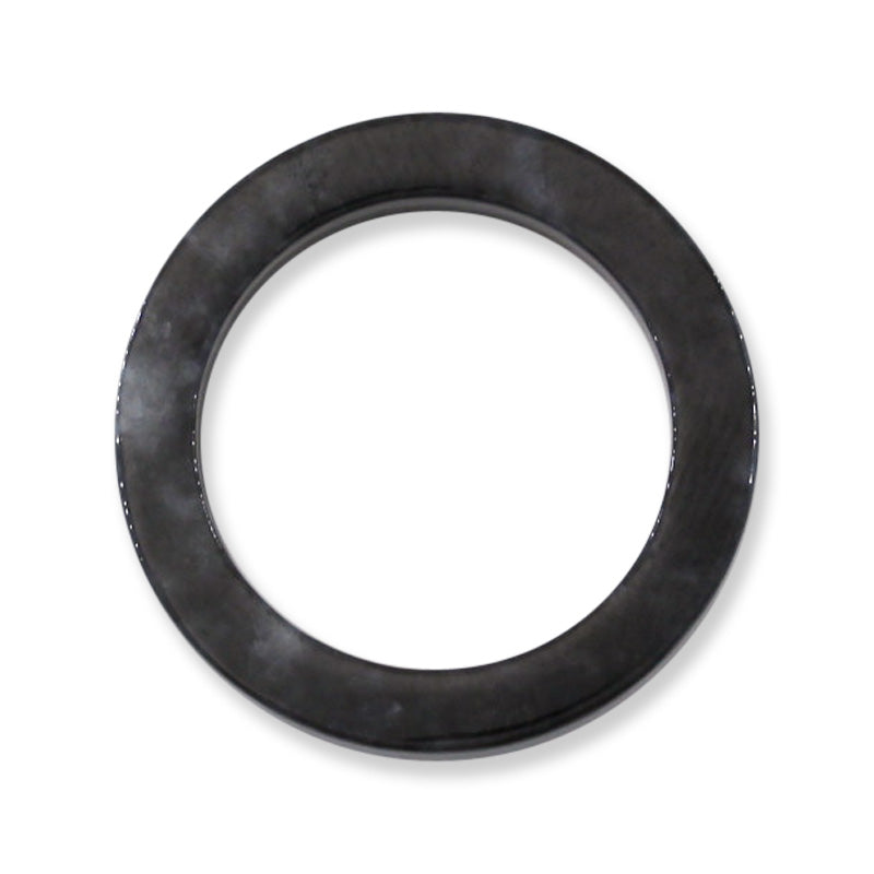 Grey Jadeite Jade Flat Band Ring | Finger Size 8 | UPC #356245