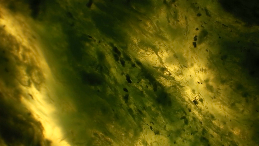 Jade Inclusions Under the Microscope