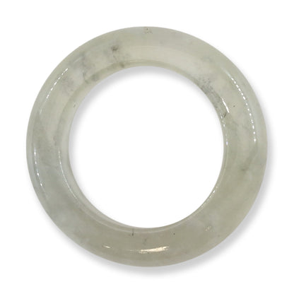 Ice Jadeite Jade Band Ring Finger Size 5.5 | UPC #404540