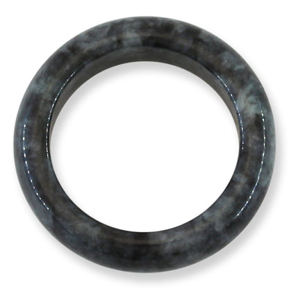 Grey Jadeite Jade Band Ring Finger Size 10 & 10.5| UPC # UPC #356238
