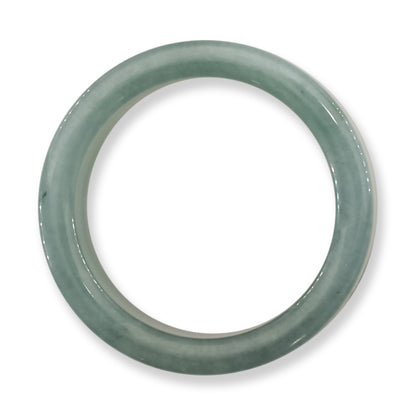 Guatemalan Blue Green Jadeite Jade Band Ring Finger Size 11.25 | UPC #395091