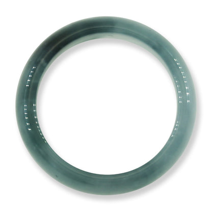 Blue Green Jadeite Jade Band Ring Finger Size 10.25 | UPC #394926