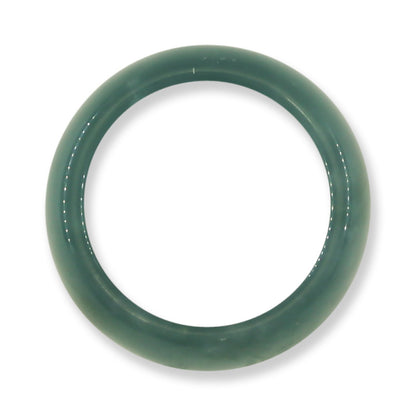 Blue Green Jadeite Jade Band Ring Various Sizes | UPC #394896