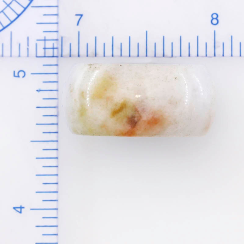 Lavender Jadeite Jade Wide Band Ring Size 10.25 | UPC #383173
