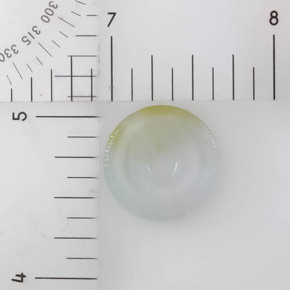 Ice Jadeite Jade Loose Pi Disc Pendant Carving | Jade Donut | UPC #407152
