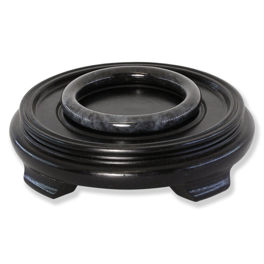 Grey Jadeite Jade Cylindrical Bangle 57.6mm | UPC #320949