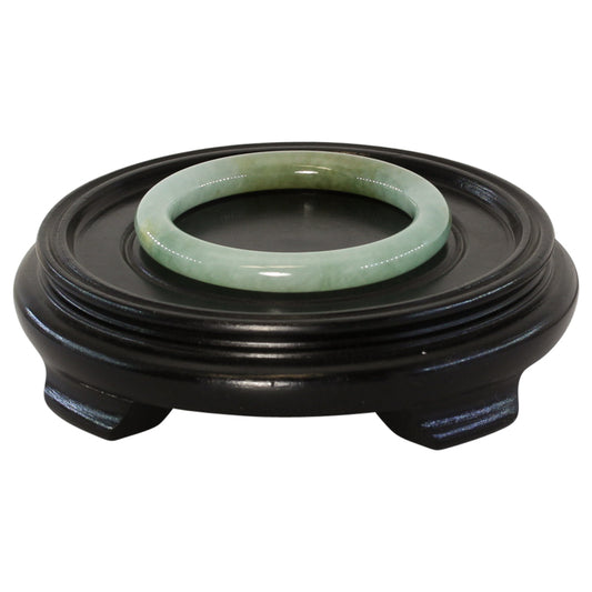 Green Jadeite Jade Cylindrical Bangle 57.0MM | UPC #400344