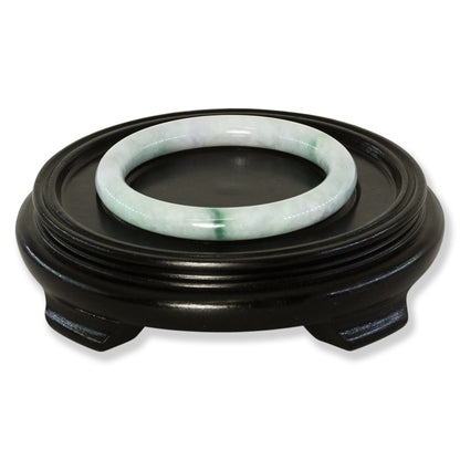 Green Jadeite Jade Cylindrical Bangle 62.6MM | UPC #401709