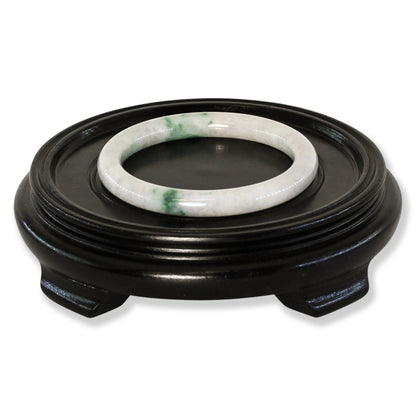 Green Jadeite Jade Cylindrical Bangle 58.6MM | UPC #379008