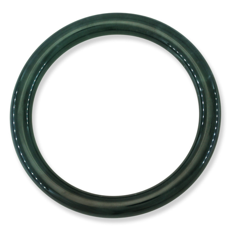 Guatemalan Green Jadeite Jade Cylindrical Bangle 60.7MM | UPC #403345