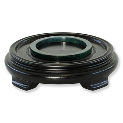 Guatemalan Blue-Green Jadeite Jade Flat Bangle 59.61MM | UPC #403260