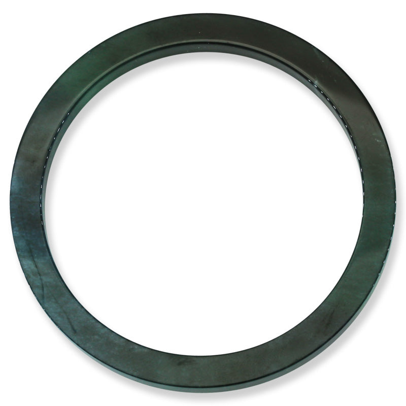 Guatemalan Blue-Green Jadeite Jade Flat Bangle 59.61MM | UPC #403260