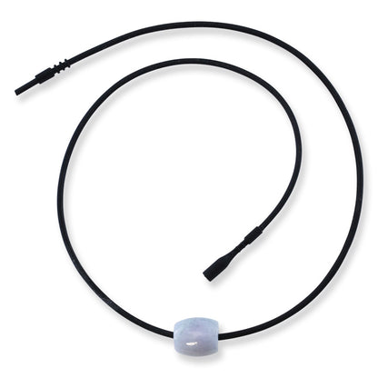Lavender Jadeite Jade Slide Barrel Necklace | UPC #377387