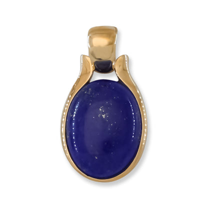 LAPIS 14K YELLOW GOLD  PENDANT UPC #296756