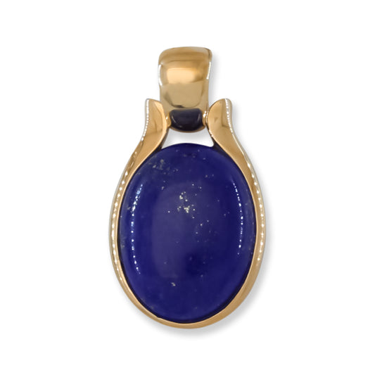 LAPIS 14K YELLOW GOLD  PENDANT UPC #296756