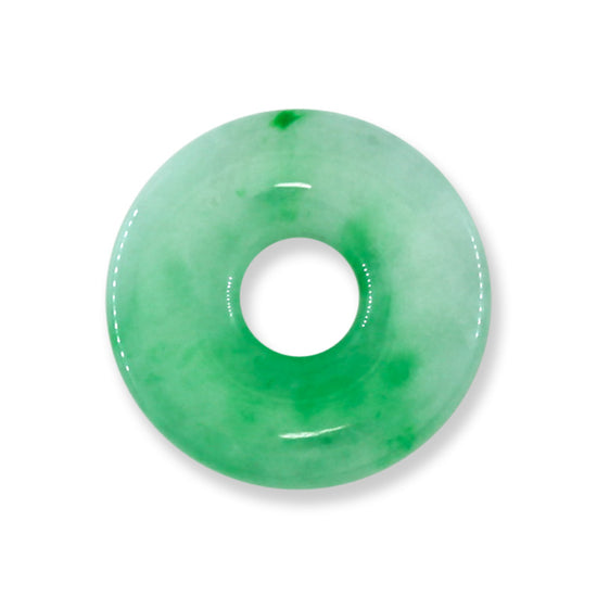 Jade Rotti Green Jadeite Jade Loose Pi Disc Pendant | Jade Donut | UPC #398214 ...