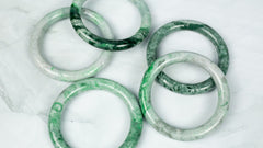 New Green Bangles (+ Kazakh Jade)