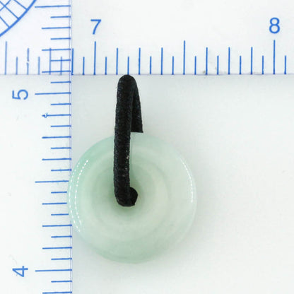 Green Jadeite Jade PI Disc Pendant | UPC #389717