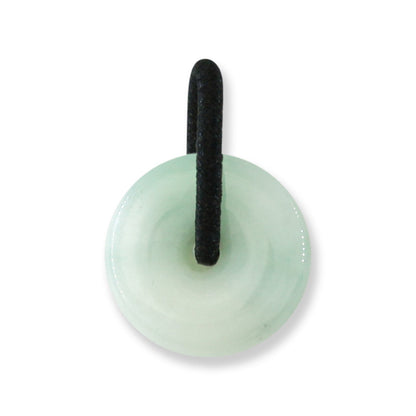 Green Jadeite Jade PI Disc Pendant | UPC #389717