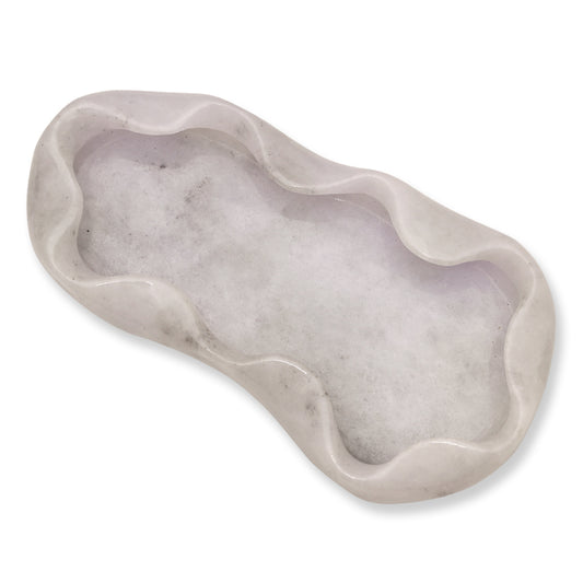 LAVENDER JADEITE JADE CARVED BOWL UPC #378278