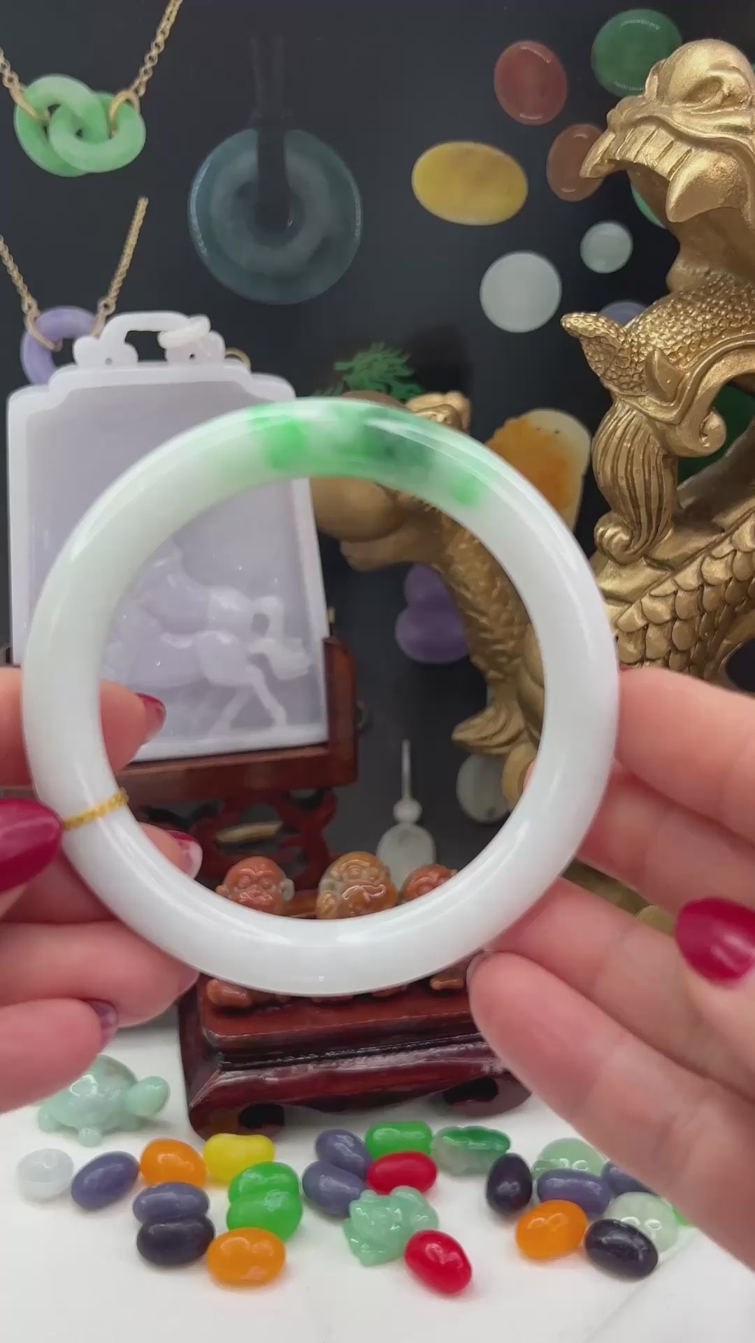 natural jadeite jade jewelry for women fei cui