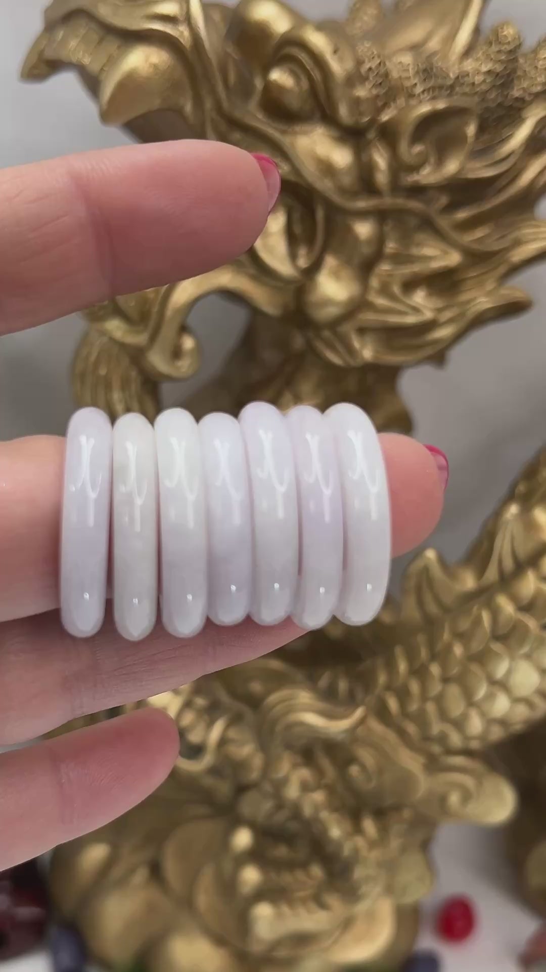 Lavender Jadeite Jade Band Ring Various Finger Sizes Jade Jewelry