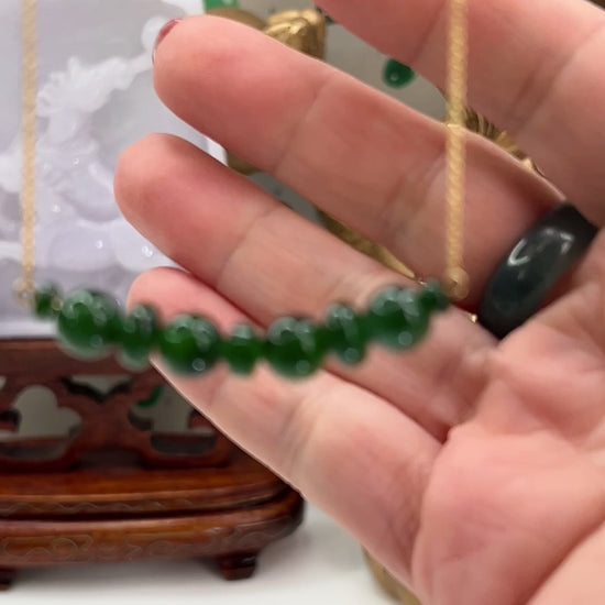 Blue Green Guatemalan Jadeite Jade jewelry for women mason-kay
