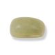 YELLOW JADEITE JADE DOMED TOP BAND RING FINGER SIZE 6.5 UPC #365612